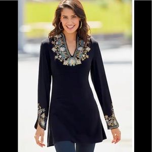 Natasha Embellished Tunic size XL
